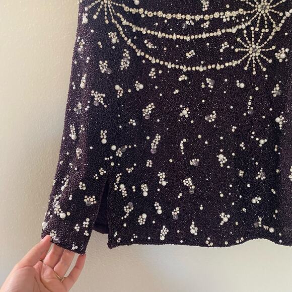 NWT Clio Peppiatt Wren Embellished Mini Dress - Jelly sz XXL - Picture 4 of 12